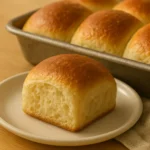 Fluffy sourdough dinner roll